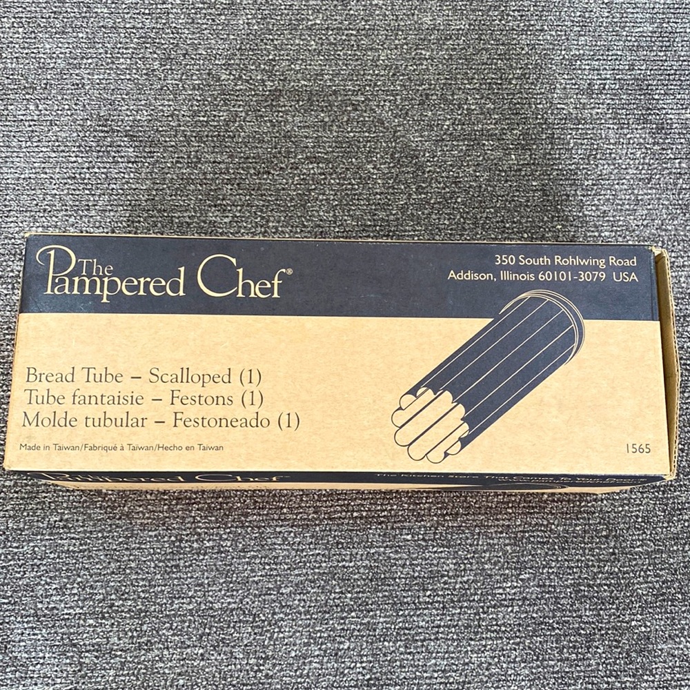 Pampered Chef Bread Tube New In Box